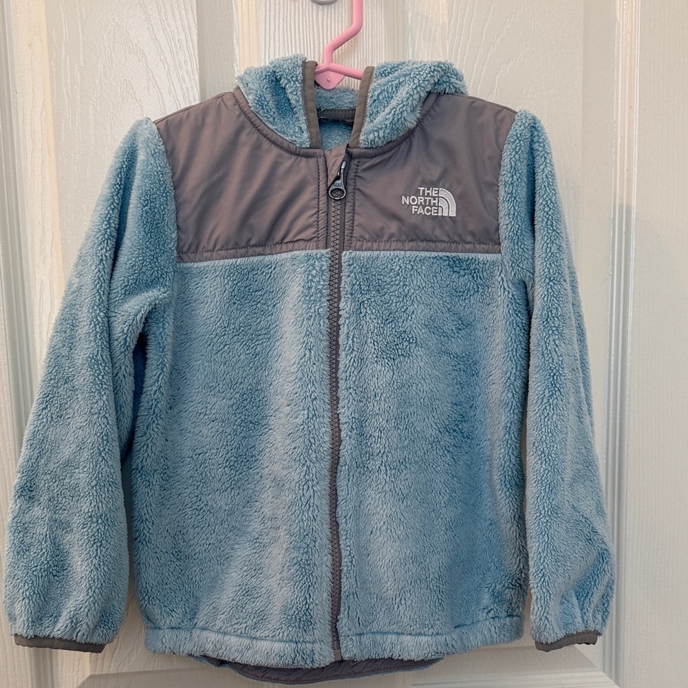 The North Face Teal and Charcoal oso Jacket